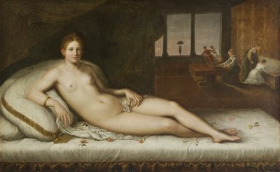 Reclining Venus by Lambert Sustris